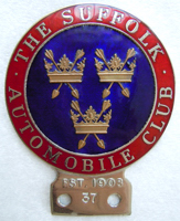 badge Morgan : Suffolk automobile club